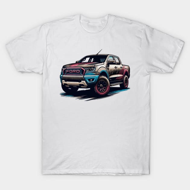 Ford Ranger T-Shirt by Vehicles-Art